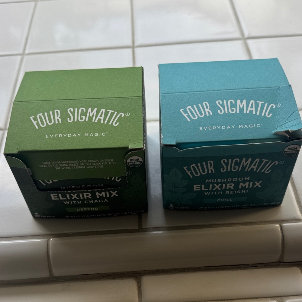 Mushroom Elixir Mix Set - Green and Blue